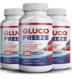 glucofreeze 3 bottles